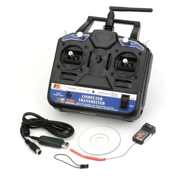 FlySky FS-CT6B 2.4GHz 6-Channel RC Transmitter & Receiver – Pioneeers ...